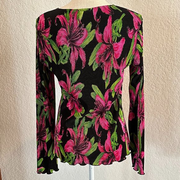 Colorful Floral Top - Large - Picture 4 of 7